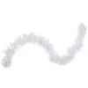 9' X 10" Icy White Iridescent Spruce Artificial Christmas Garland - Unlit