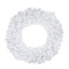 48" Icy White Spruce Artificial Christmas Wreath - Unlit