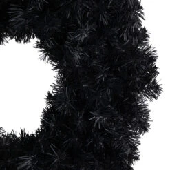 24" Black Colorado Spruce Artificial Halloween Wreath, 24-Inch, Unlit 7 24" Black Colorado Spruce Artificial Halloween Wreath, 24-Inch, Unlit -Best Christmas Store northlight v87067 2update 02158.1677570789