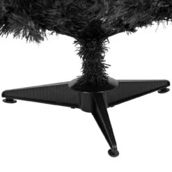 6' Black Colorado Spruce Artificial Halloween Tree - Unlit -Best Christmas Store northlight v87071 stand 25142.1667489900