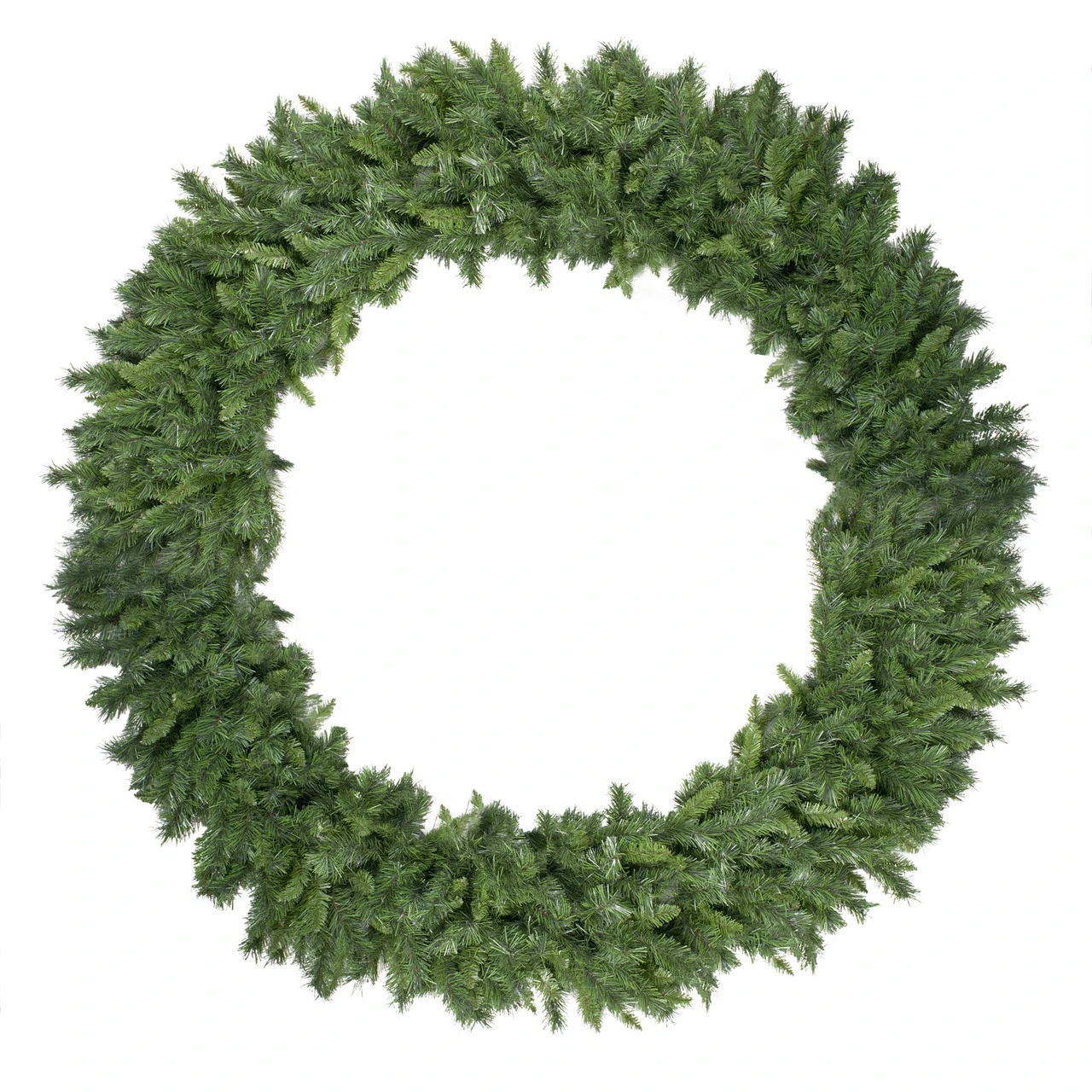 Green Lush Mixed Pine Artificial Christmas Wreath - 72-Inch, Unlit 3 Green Lush Mixed Pine Artificial Christmas Wreath - 72-Inch, Unlit - Image 3