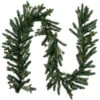 9' X 14" Pre-Lit Blue Spruce Artificial Christmas Garland, Clear Lights