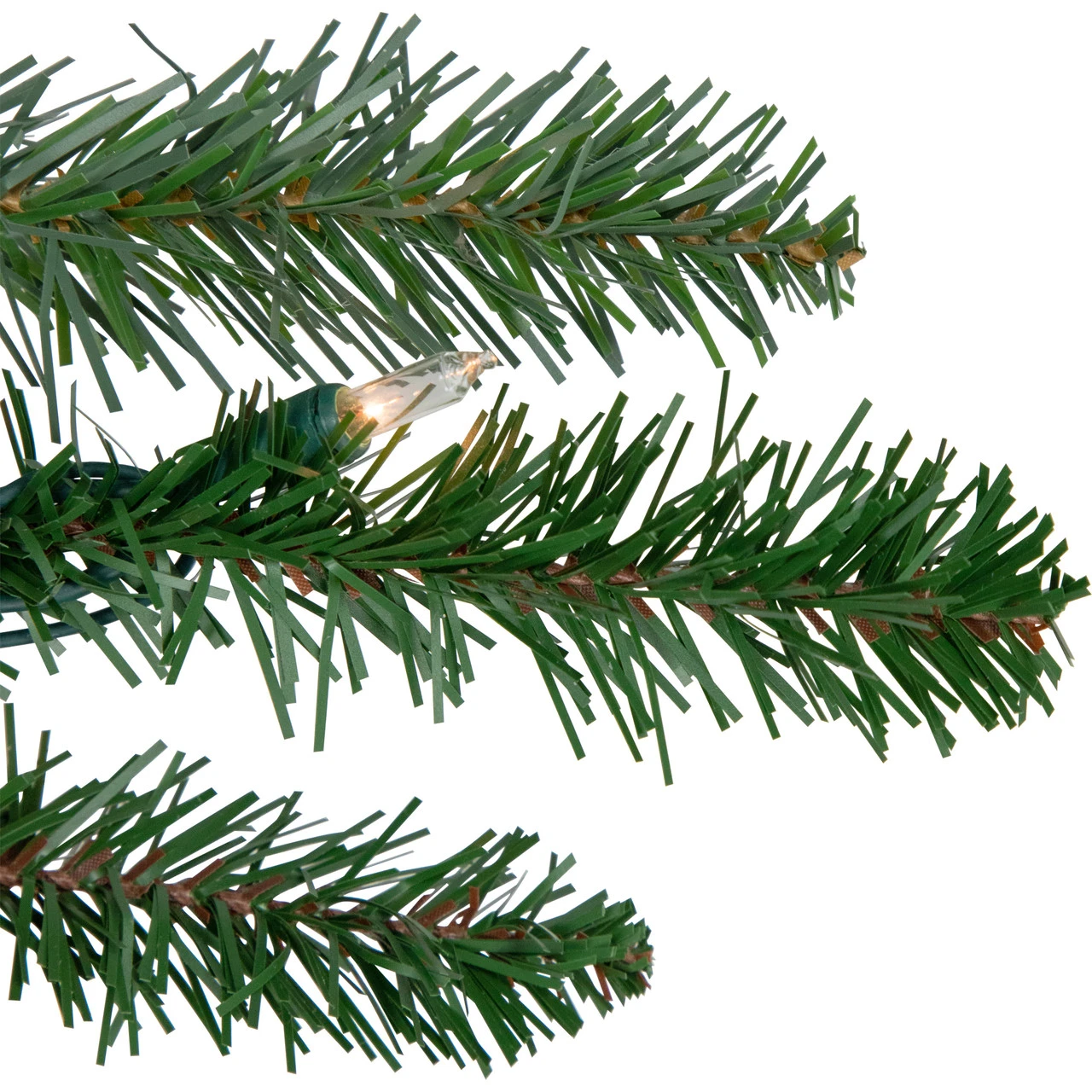 9' X 14" Pre-Lit Grande Spruce Artificial Christmas Garland, Clear Lights 4 9' X 14" Pre-Lit Grande Spruce Artificial Christmas Garland, Clear Lights - Image 4