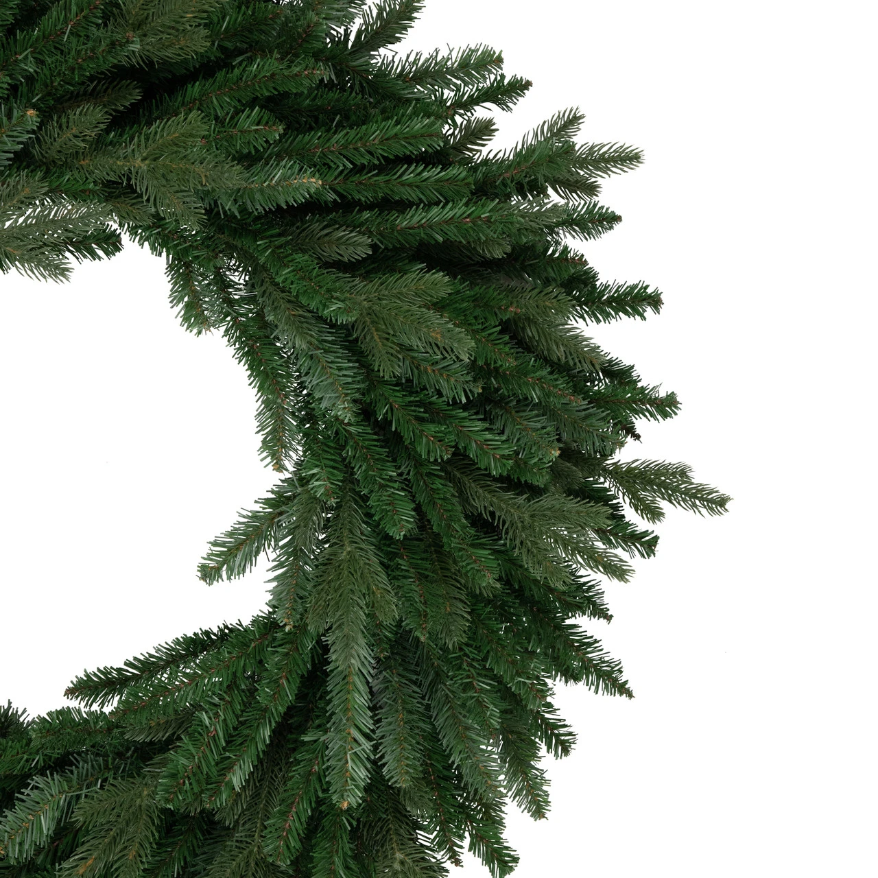 Grande Spruce Artificial Christmas Wreath, 48-Inch, Unlit 3 Grande Spruce Artificial Christmas Wreath, 48-Inch, Unlit - Image 3
