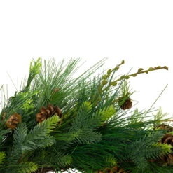 28" Long Needle And Pine Cones Artificial Christmas Wreath - Unlit 7 28" Long Needle And Pine Cones Artificial Christmas Wreath - Unlit -Best Christmas Store northlight vm26526 2 33505.1667491063