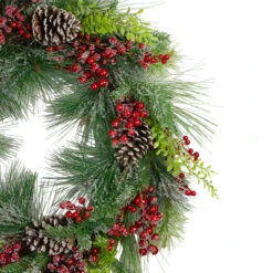 Iced Red Berries And Mixed Pine Artificial Christmas Wreath - 32 Inch, Unllit 6 Iced Red Berries And Mixed Pine Artificial Christmas Wreath - 32 Inch, Unllit -Best Christmas Store northlight vm26542 1 99525.1667624216