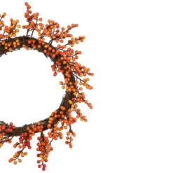 Red And Orange Artificial Berry Artificial Thanksgiving Wreath, 18-Inch, Unlit 5 Red And Orange Artificial Berry Artificial Thanksgiving Wreath, 18-Inch, Unlit -Best Christmas Store northlight vm37741 2update 20776.1667488396