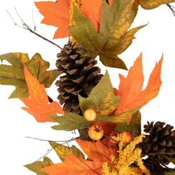 Leaves, Pinecones And Berries Artificial Fall Harvest Wreath, 24-Inch, Unlit 10 Leaves, Pinecones And Berries Artificial Fall Harvest Wreath, 24-Inch, Unlit -Best Christmas Store northlight vm37826 2 19157.1684449405