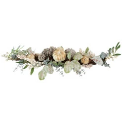 36" Neutral Colored Pumpkin And Pine Cones Fall Harvest Swag - Unlit -Best Christmas Store northlight vm89190 3 updated2022 64461.1667642964