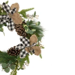 Magnolia And Frosted Pine Cones Artificial Christmas Wreath -22-Inch, Unlit 7 Magnolia And Frosted Pine Cones Artificial Christmas Wreath -22-Inch, Unlit -Best Christmas Store northlight vm89232 2 updatednew 03999.1667491543