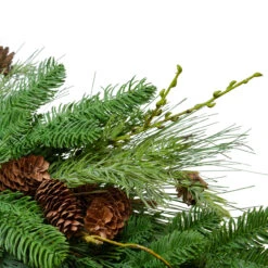 Pine Cone And Cedar Artificial Christmas Wreath - 32-Inch, Unlit -Best Christmas Store northlight vm89236 2 51905.1667489802