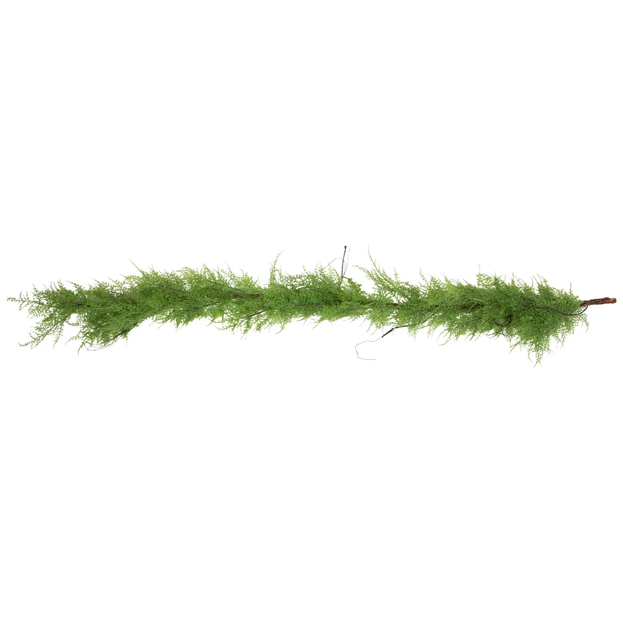 5' X 8" Green And Brown Cedar Artificial Christmas Garland - Unlit 1 5' X 8" Green And Brown Cedar Artificial Christmas Garland - Unlit