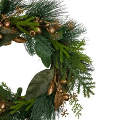 Leaves, Berry And Cedar Artificial Christmas Wreath - 20-Inch, Unlit 7 Leaves, Berry And Cedar Artificial Christmas Wreath - 20-Inch, Unlit -Best Christmas Store northlight vm90075 2 updated 36026.1667490807