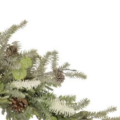 Frosted Pine And Pinecone Christmas Wreath, 30-Inch, Unlit -Best Christmas Store northlight vm92763 3 07771.1667554477