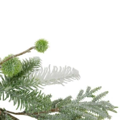 5' X 10" Frosted Pine And Pine Cone Christmas Garland - Unlit -Best Christmas Store northlight vm92774 sample1 41984.1667642604