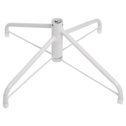 9' Pre-Lit Flocked Norway White Pine Artificial Christmas Tree, Warm White LED Lights -Best Christmas Store northlight whitestand 6.5up new 53527.1667535770