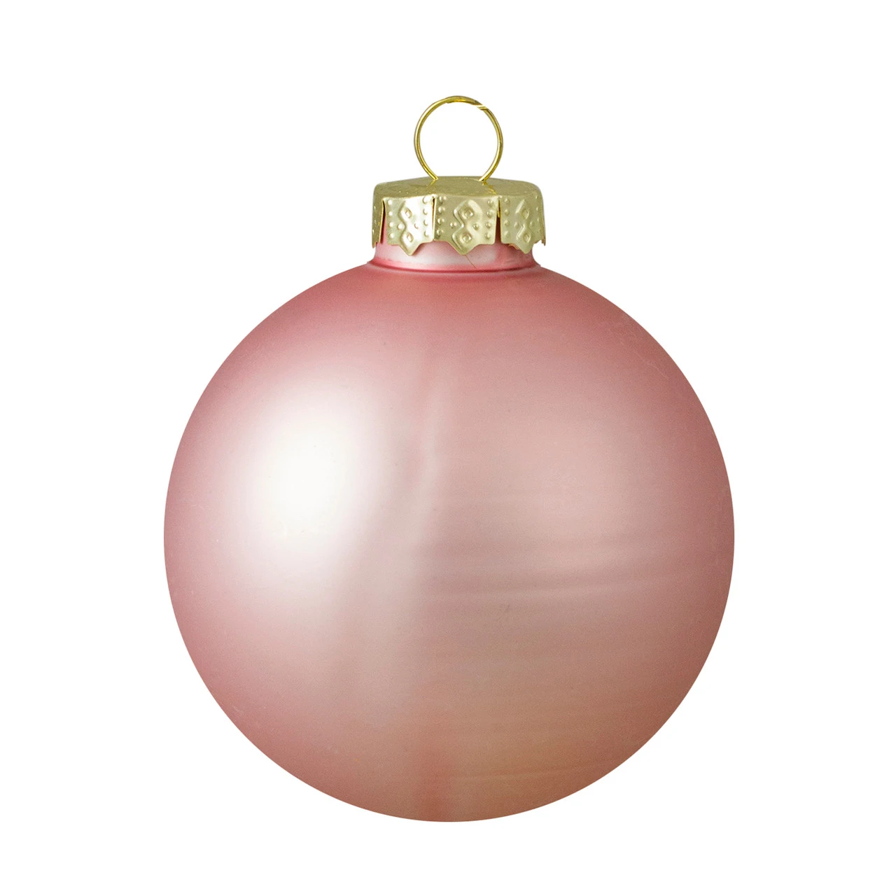 9ct Shiny And Matte Pink And Gold Glass Ball Christmas Ornaments 2.5" (65mm) 3 9ct Shiny And Matte Pink And Gold Glass Ball Christmas Ornaments 2.5" (65mm) - Image 3