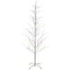 6' LED Lighted White Birch Christmas Twig Tree - Pure White Lights