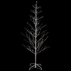 6' LED Lighted White Birch Christmas Twig Tree - Pure White Lights -Best Christmas Store northlight xt92218 onblack 39107.1667491239