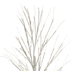 6' LED Lighted White Christmas Twig Tree - Warm White Lights -Best Christmas Store northlight xt92223 2 updated 40731.1667530347