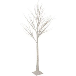 6' LED Lighted White Christmas Twig Tree - Warm White Lights -Best Christmas Store northlight xt92223 5 updated 79995.1667530346