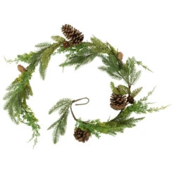 5' Assorted Pine And Pinecone Artificial Christmas Garland, Unlit -Best Christmas Store northlight yk93254 1 62958.1671227554