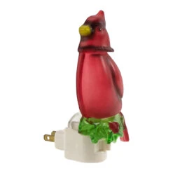 5.5" Red Cardinal Bird Christmas Night Light 9 5.5" Red Cardinal Bird Christmas Night Light -Best Christmas Store northlight ys92326 2 71708.1667664855