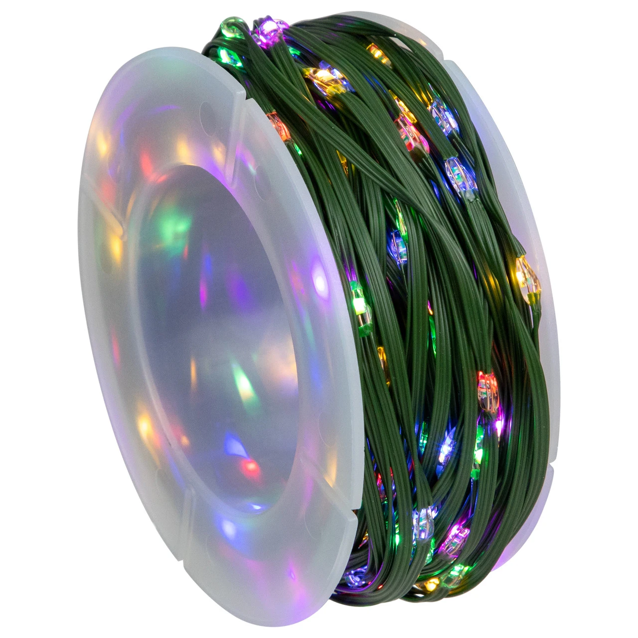 200ct LED Multi-Function Color Changing Christmas Fairy Lights, 64.5ft Green Wire 2 200ct LED Multi-Function Color Changing Christmas Fairy Lights, 64.5ft Green Wire - Image 2