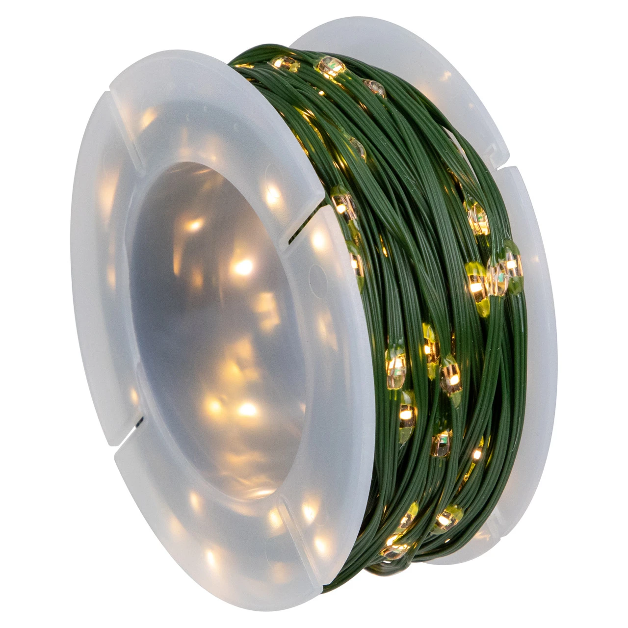 200ct Multi-Function Warm White Christmas Fairy Lights, 64.5ft Green Wire 2 200ct Multi-Function Warm White Christmas Fairy Lights, 64.5ft Green Wire - Image 2