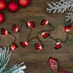 10-Count Santa's Boots Christmas Light Set, 7.5ft Green Wire -Best Christmas Store northlight ys93840 styled 65974.1679691641