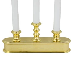 10" Pre-Lit LED White Lighted 3ct Candolier Christmas Candle Lamp -Best Christmas Store northlight ys93851 4 97026.1667536795