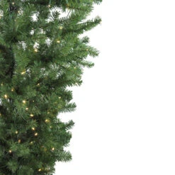 7.5' Pre-Lit Green Spruce Artificial Upside Down Christmas Tree - Warm White LED Lights -Best Christmas Store northlight z00013 1 02374.1667632337