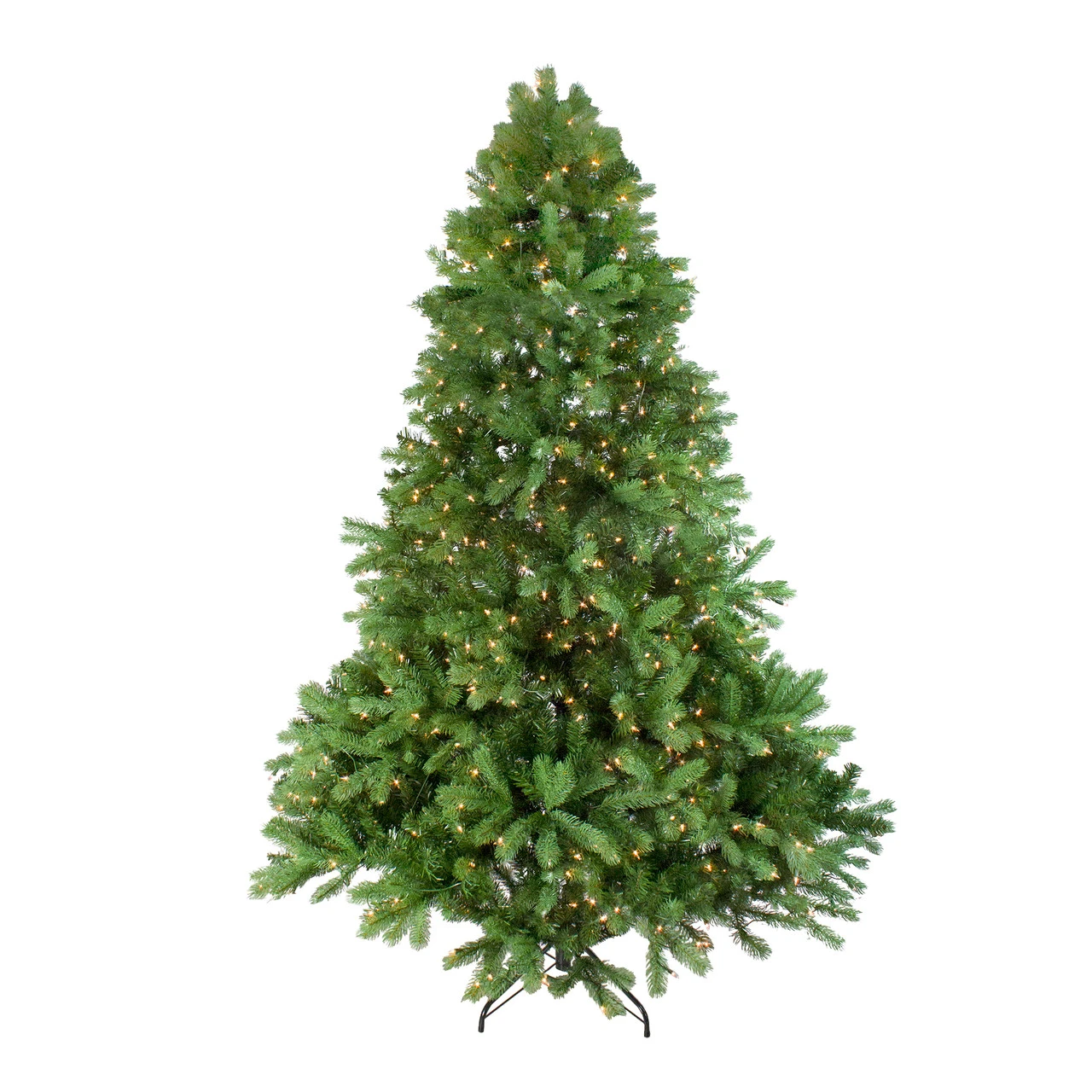 6.5' Pre-Lit Full Noble Fir Artificial Christmas Tree - Clear Lights 3 6.5' Pre-Lit Full Noble Fir Artificial Christmas Tree - Clear Lights - Image 3