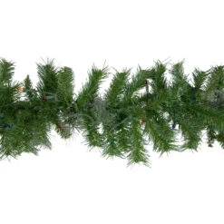 9' X 10" Pre-Lit Mixed Cashmere Pine Artificial Christmas Garland - Multi-Color Lights 9 9' X 10" Pre-Lit Mixed Cashmere Pine Artificial Christmas Garland - Multi-Color Lights -Best Christmas Store northlight z84651 2 28715.1671644036