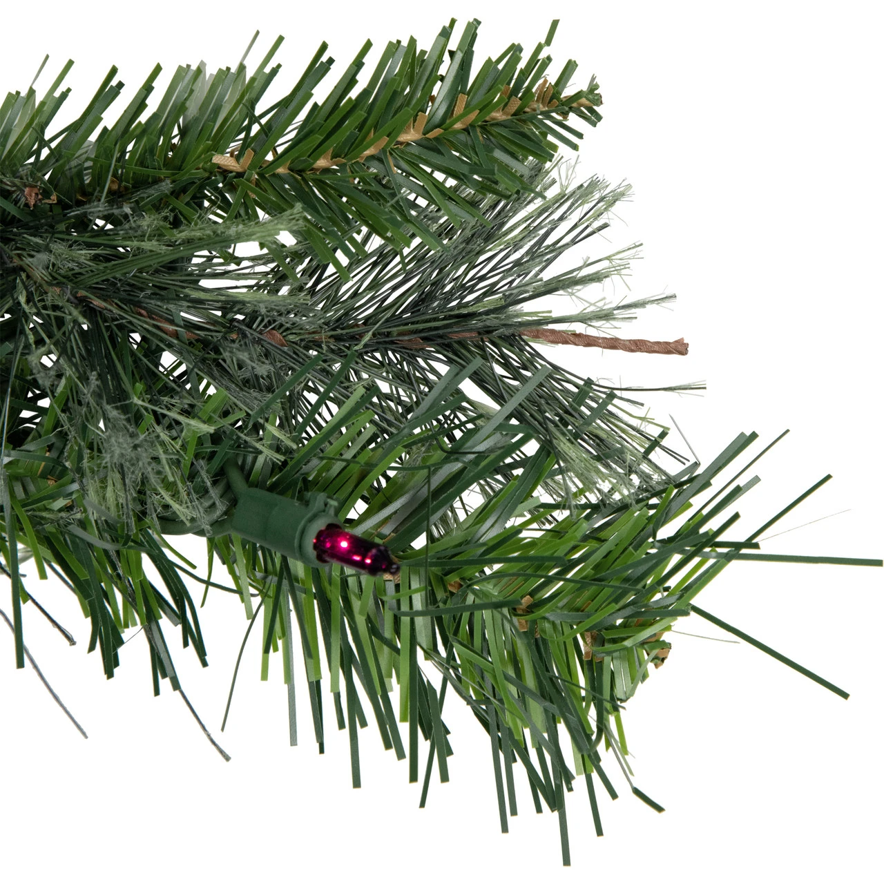 9' X 10" Pre-Lit Mixed Cashmere Pine Artificial Christmas Garland - Multi-Color Lights 4 9' X 10" Pre-Lit Mixed Cashmere Pine Artificial Christmas Garland - Multi-Color Lights - Image 4