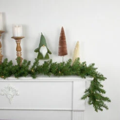 9' X 10" Pre-Lit Northern Pine Artificial Christmas Garland, Clear Lights 7 9' X 10" Pre-Lit Northern Pine Artificial Christmas Garland, Clear Lights -Best Christmas Store northlight z84674 2 styled 15675.1671644063