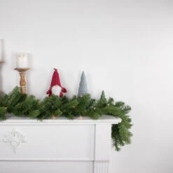 9' X 10" Pre-Lit Noble Fir Artificial Christmas Garland - Clear Lights -Best Christmas Store northlight z85359 2 styled 90651.1671643763