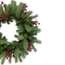 Noble Fir With Berries Artificial Christmas Wreath - 24-Inch, Unlit -Best Christmas Store northlight z85364 2 updated2022new 62460.1667489918