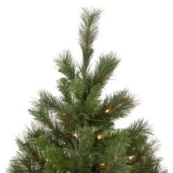 6.5' Pre-Lit Medium Beaver Pine Artificial Christmas Wall Tree, Clear Lights -Best Christmas Store northlight z92831 2 88500.1667554526