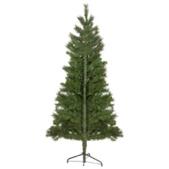 6.5' Pre-Lit Medium Beaver Pine Artificial Christmas Wall Tree, Clear Lights -Best Christmas Store northlight z92831 5 83836.1667554526