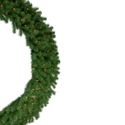 Pre-Lit Deluxe Dorchester Pine Artificial Christmas Wreath, 60-Inch, Clear Lights -Best Christmas Store northlight z92852 2 95981.1667530315