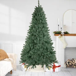 7.5' Colorado Blue Spruce Artificial Christmas Tree, Unlit