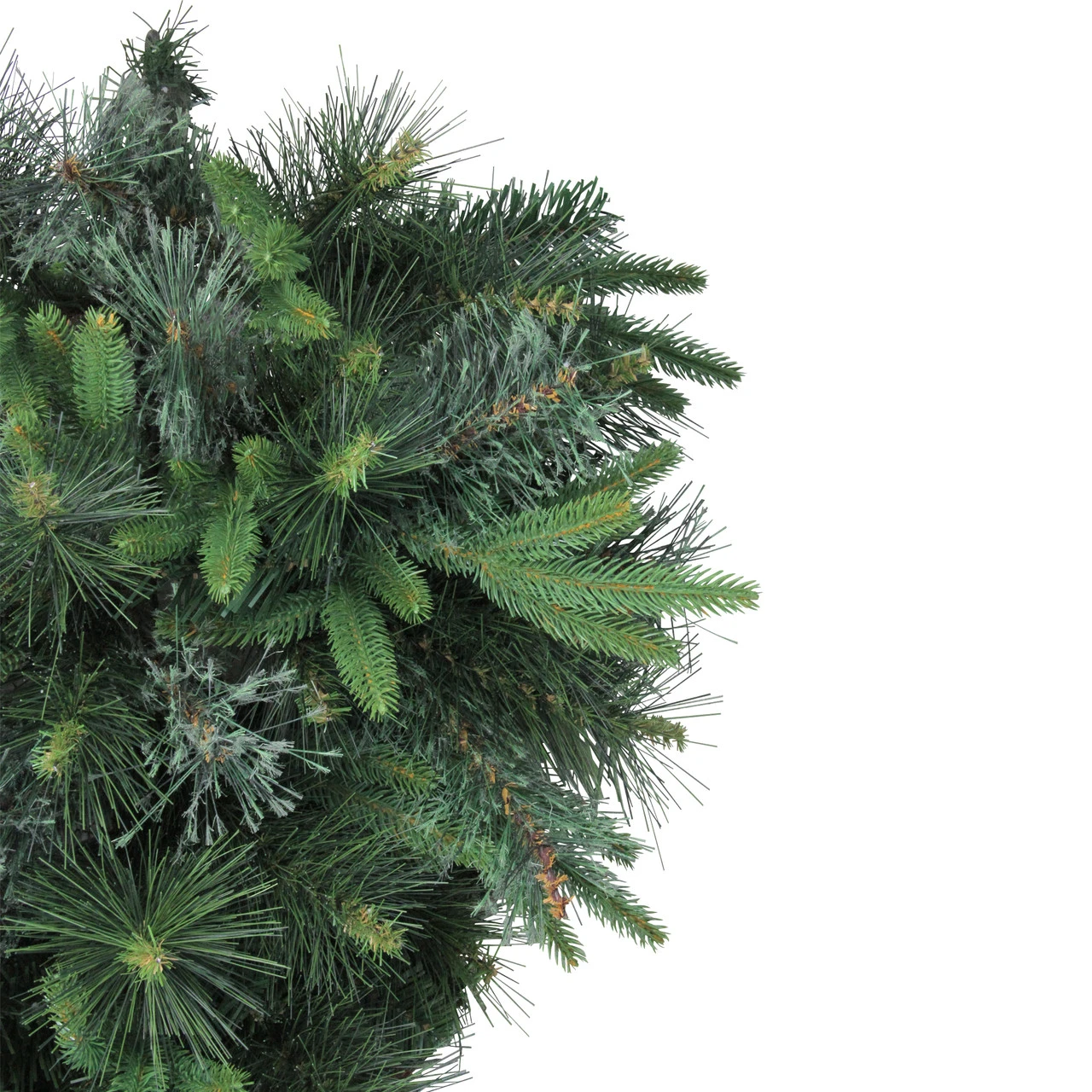 46" Ashcroft Cashmere Pine Artificial Christmas Teardrop Swag - Unlit 2 46" Ashcroft Cashmere Pine Artificial Christmas Teardrop Swag - Unlit - Image 2