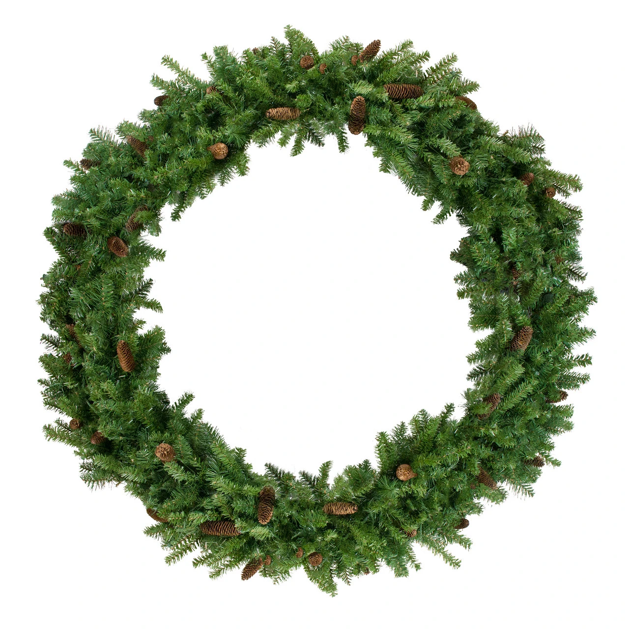 Dakota Red Pine Commercial Artificial Christmas Wreath - 5-Foot, Unlit 1 Dakota Red Pine Commercial Artificial Christmas Wreath - 5-Foot, Unlit