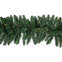 9' X 12" Pre-Lit Buffalo Fir Artificial Christmas Garland - Clear Lights -Best Christmas Store northlight z99687 2new 20556.1677088659