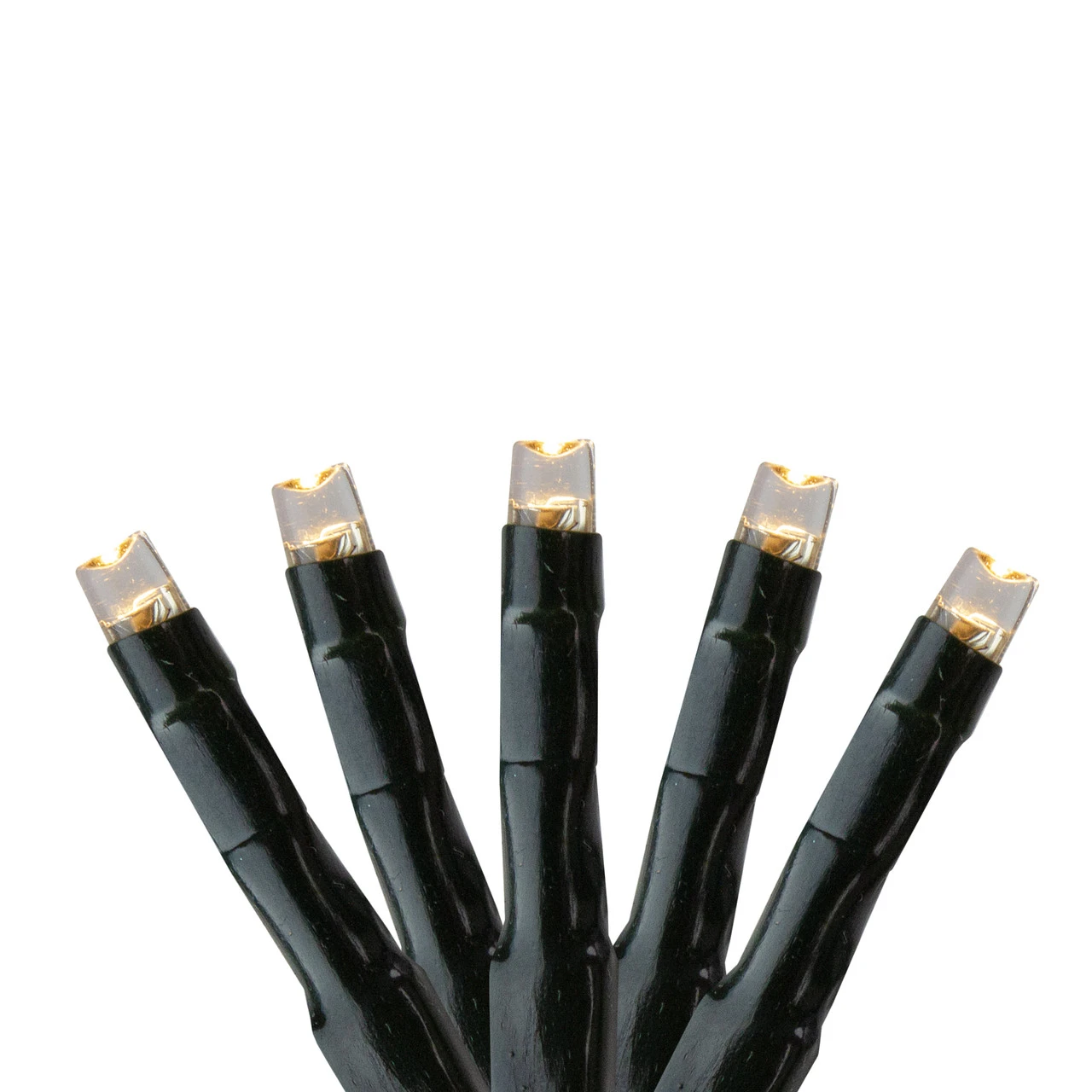 200 Warm White Multi-Function LED Cluster Christmas Lights - 5.75 Ft Green Wire 1 200 Warm White Multi-Function LED Cluster Christmas Lights - 5.75 Ft Green Wire