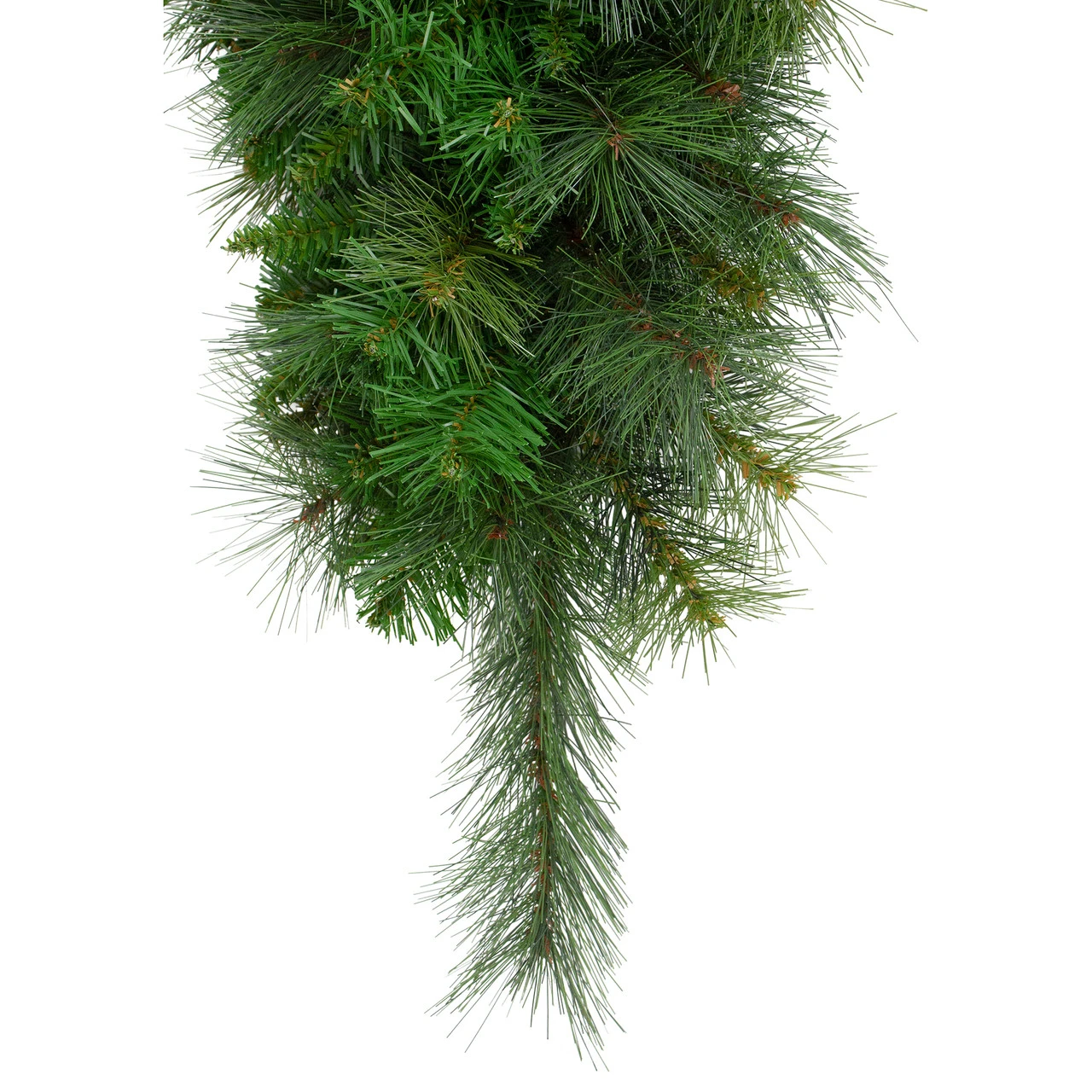 48" Canyon Pine Artificial Christmas Teardrop Swag - Unlit 3 48" Canyon Pine Artificial Christmas Teardrop Swag - Unlit - Image 3