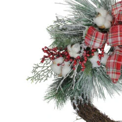 Holly Berry Red And Green Artificial Christmas Wreath - 24-Inch, Unlit 5 Holly Berry Red And Green Artificial Christmas Wreath - 24-Inch, Unlit -Best Christmas Store northlightkji15968 43462.1667573417