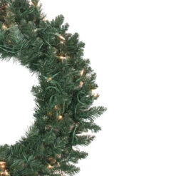 Pre-Lit Traditional Pine Artificial Christmas Wreath - 30-Inch, Clear Lights -Best Christmas Store northlightm84358b 70929.1667641246