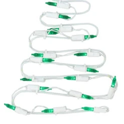 12.5" LED Lighted White Battery Operated Christmas Tree Window Silhouette Decoration 5 12.5" LED Lighted White Battery Operated Christmas Tree Window Silhouette Decoration -Best Christmas Store northlightzg15722 83555.1667580342